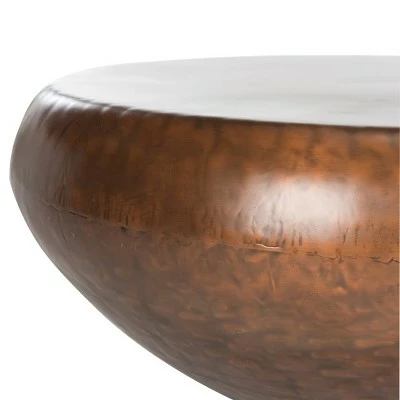 Krum Coffee Table Copper - Safavieh 4 Krum Coffee Table Copper - Safavieh - Image 2