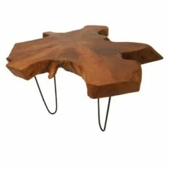 Olivia & May Contemporary Wood Coffee Table Brown - Olivia & May -Coffee Tables Elegant store unnamed file 5689