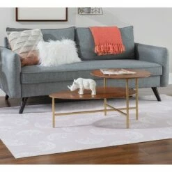 Charmane 2 Tier Coffee Table Gold - Powell Company -Coffee Tables Elegant store unnamed file 5695