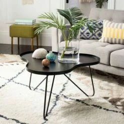 Lenna Coffee Table Black - Safavieh