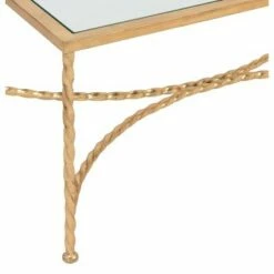 Coffee Table Gold Black - Safavieh -Coffee Tables Elegant store unnamed file 571