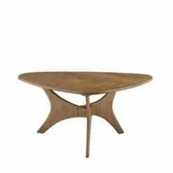 Ink+Ivy Blaze Triangular Wood Coffee Table Light Brown -Coffee Tables Elegant store unnamed file 5710