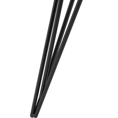 Wynton Retro Mid Century Wood Coffee Table - Oak/Black - Safavieh 8 Wynton Retro Mid Century Wood Coffee Table - Oak/Black - Safavieh - Image 6