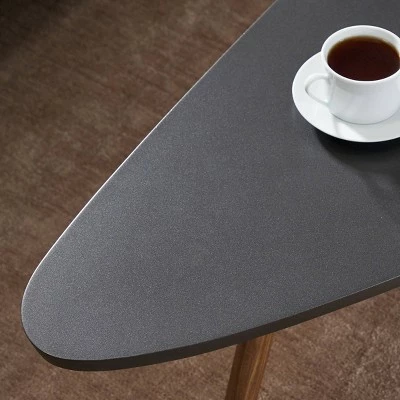 Contemporary Wood Coffee Table Red - Venus Williams Collection 4 Contemporary Wood Coffee Table Red - Venus Williams Collection - Image 2