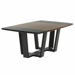 Contemporary Walnut Veneer Coffee Table Walnut Brown - Venus Williams Collection -Coffee Tables Elegant store unnamed file 5758