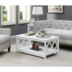Breighton Home Diamond Coffee Table - Johar Furniture Gray