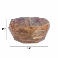 Diamond Shape Acacia Wood Coffee Table Gentle Brown - The Urban Port 11 Diamond Shape Acacia Wood Coffee Table Gentle Brown - The Urban Port -Coffee Tables Elegant store unnamed file 5807