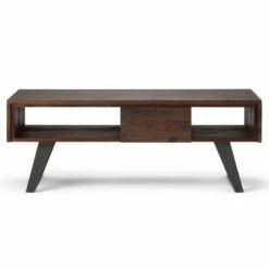 Mitchell Coffee Table - Wyndenhall Distressed Charcoal Brown -Coffee Tables Elegant store unnamed file 5863