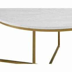 Vivian Glam X Leg Round Coffee Table Faux Marble - Saracina Home Dark Walnut/gold 17 Vivian Glam X Leg Round Coffee Table Faux Marble - Saracina Home Dark Walnut/gold -Coffee Tables Elegant store unnamed file 62