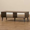 Pierre Coffee Table - Baxton Studio Oak Brown/gray 2 Pierre Coffee Table - Baxton Studio Oak Brown/gray -Coffee Tables Elegant store unnamed file 660