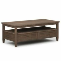 48" Norfolk Coffee Table - WyndenHall Tobacco Brown 25 48" Norfolk Coffee Table - WyndenHall Tobacco Brown -Coffee Tables Elegant store unnamed file 692