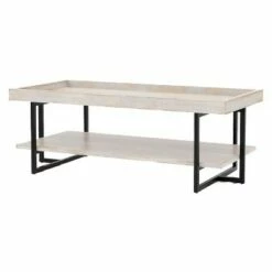 Grislare Rectangular Coffee Table - HOMES: Inside + Out Antique White/black 13 Grislare Rectangular Coffee Table - HOMES: Inside + Out Antique White/black -Coffee Tables Elegant store unnamed file 705