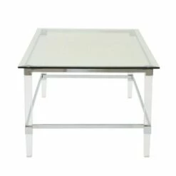 Bayla Modern Coffee Table Clear - Christopher Knight Home -Coffee Tables Elegant store unnamed file 708