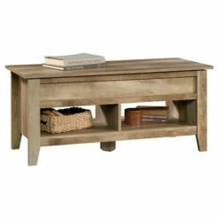 Dakota Pass Lift Top Coffee Table - Sauder Char Pine -Coffee Tables Elegant store unnamed file 723