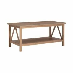Titian Coffee Table Driftwood - Linon Brown -Coffee Tables Elegant store unnamed file 733