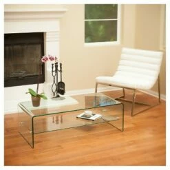 Ramona Long Coffee Table Glass - Christopher Knight Home -Coffee Tables Elegant store unnamed file 742