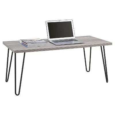 Heywood Retro Coffee Table Sonoma Oak/Gunmetal Gray - Room & Joy 4 Heywood Retro Coffee Table Sonoma Oak/Gunmetal Gray - Room & Joy - Image 2