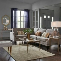 Madison Park Porter Rectangle Coffee Table Bronze