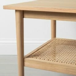 Hearth & Hand W/Magnolia Furniture Wood & Cane Coffee Table - Hearth & Hand™ with Magnolia Brown