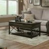 Steel River Lift Top Coffee Table - Sauder Carbon Brown 1 Steel River Lift Top Coffee Table - Sauder Carbon Brown -Coffee Tables Elegant store unnamed file 826