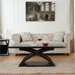Henry Coffee Table Dark Walnut - HOMES: Inside + Out