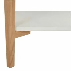 Caraway Rectangle Coffee Table - White / Oak - Safavieh -Coffee Tables Elegant store unnamed file 865