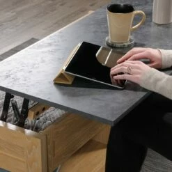 August Hill Lift Top Coffee Table Brown - Sauder -Coffee Tables Elegant store unnamed file 873