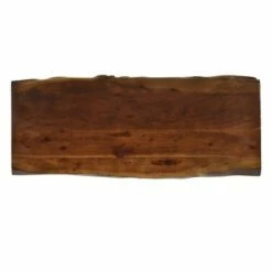 Langdon Live Edge Coffee Table/Bench - Carolina Chair & Table Green/gold -Coffee Tables Elegant store unnamed file 911