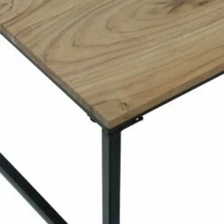 Greycliff Modern Industrial Handcrafted Acacia Wood Coffee Table Natural/Black - Christopher Knight Home -Coffee Tables Elegant store unnamed file 933