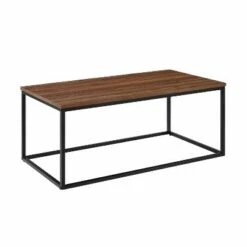 Owen Urban Open Box Frame Coffee Table - Saracina Home Dark Walnut -Coffee Tables Elegant store unnamed file 96