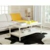 Bela Coffee Table - White - Safavieh -Coffee Tables Elegant store unnamed file 961