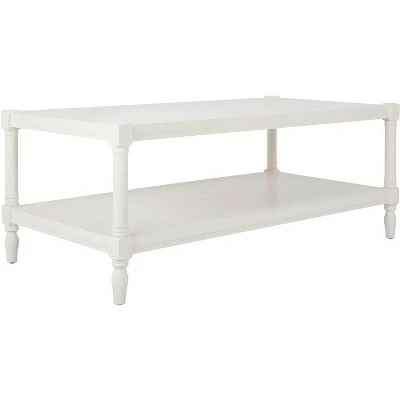 Bela Coffee Table - White - Safavieh 5 Bela Coffee Table - White - Safavieh - Image 3